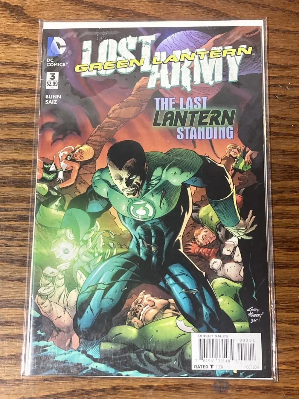 Green Lantern Lost Army #3 - October 2015